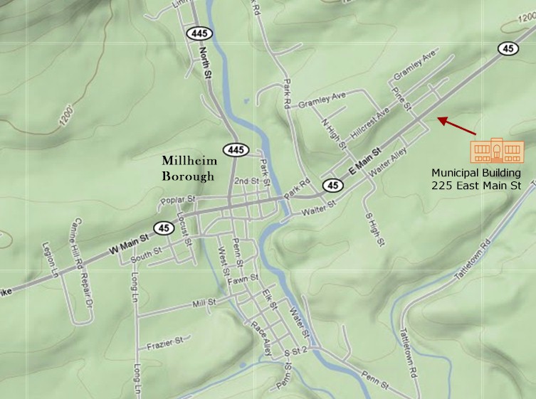 Millheim Borough Centre County, PA